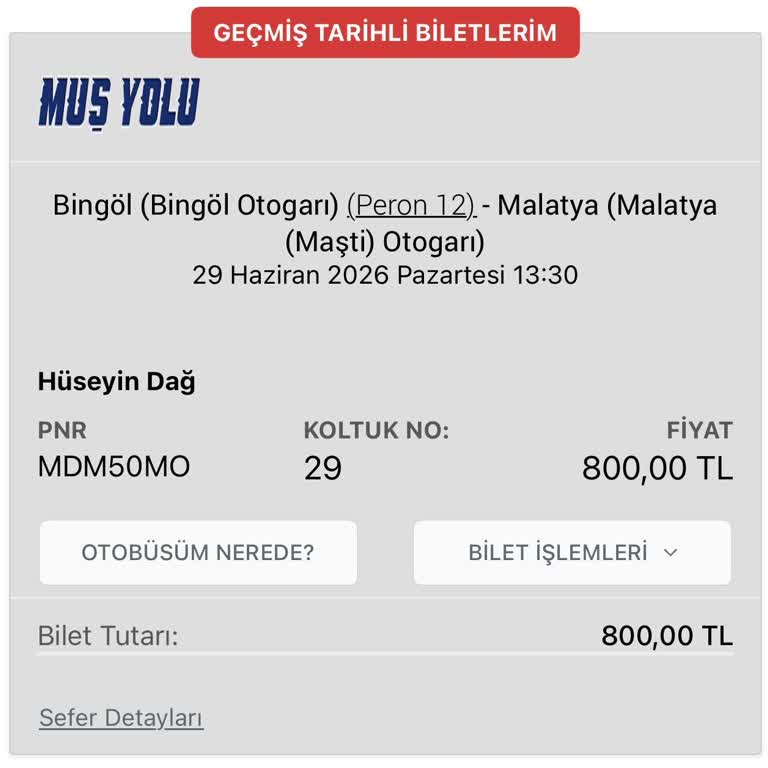 Yanlış Otobüs Ve Koltuk Ataması Gecikmeye Neden Oldu