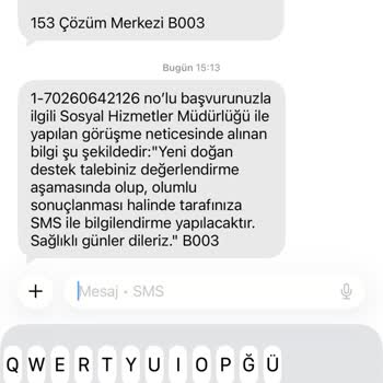 Yenidoğan Destek Paketi Başvurusunda Çelişkili Bilgi