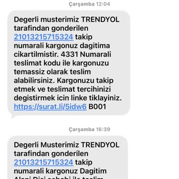 Perge Şubesindeki Sürat Kargo Teslim Edilmeyen Kargo Ve Cevapsız Müşteri Hizmeti