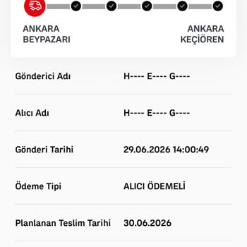 Aras Kargo Beypazarı Şubesinde Kaba Üslup Ve Teslimat İhmali