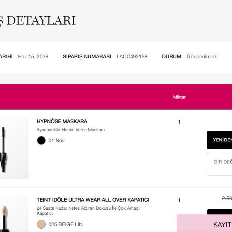 Sipariş Kargoya Verilmedi, 5.200 TL İade Talebi