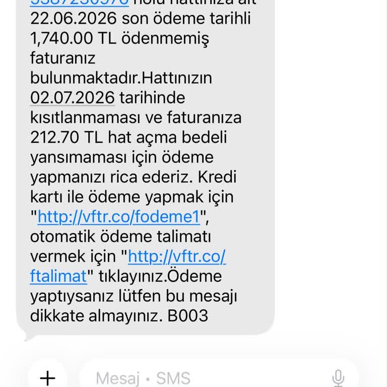 Kontörlü Tarife Değişikliği Gerçekleşmedi Ve Haksız Faturalar Kesildi