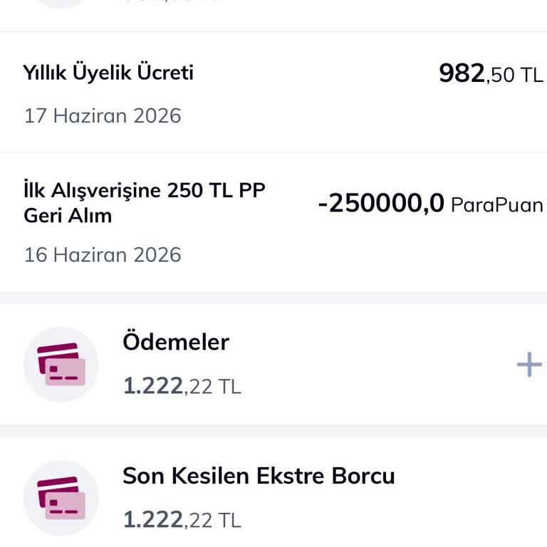 982,50 TL Kart Aidatı Kesintisine İtiraz Ve İade Talebi