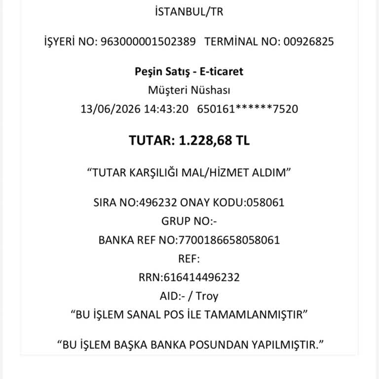 Dubai Takım Ürün Kalitesi Beklentileri Karşılamıyor Ve İade Reddedildi