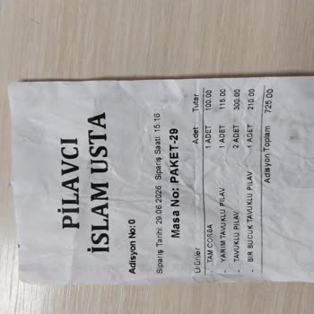 Büyük Boy Pilavda Standart Olmayan Porsiyon Ve Fiyat Farkı