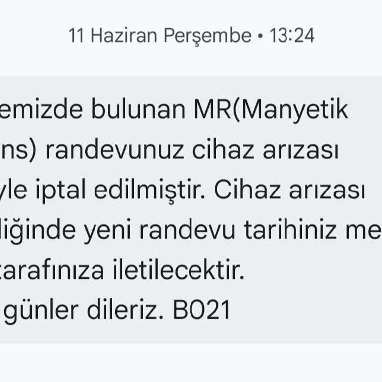 Cihaz Arızası Ve 17 Günlük Gecikme