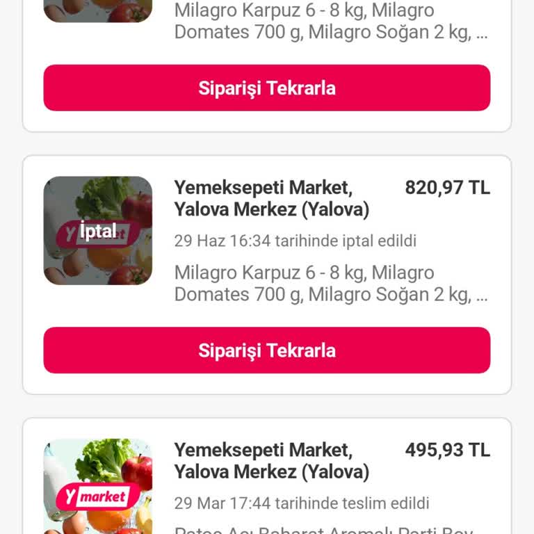 Adresim ‘Bulunamadı’ Gerekçesiyle Tekrarlanan Sipariş İptalleri Ve Müşteri Hizmetlerine Ulaşılamama