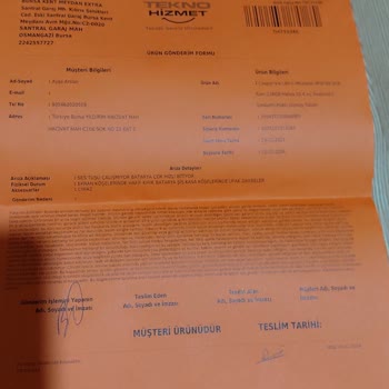Garanti Kapsamındaki Tekrarlanan Tablet Arızaları Ücretli Şekilde Reddedildi