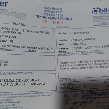 Garanti Kapsamındaki Tekrarlanan Tablet Arızaları Ücretli Şekilde Reddedildi