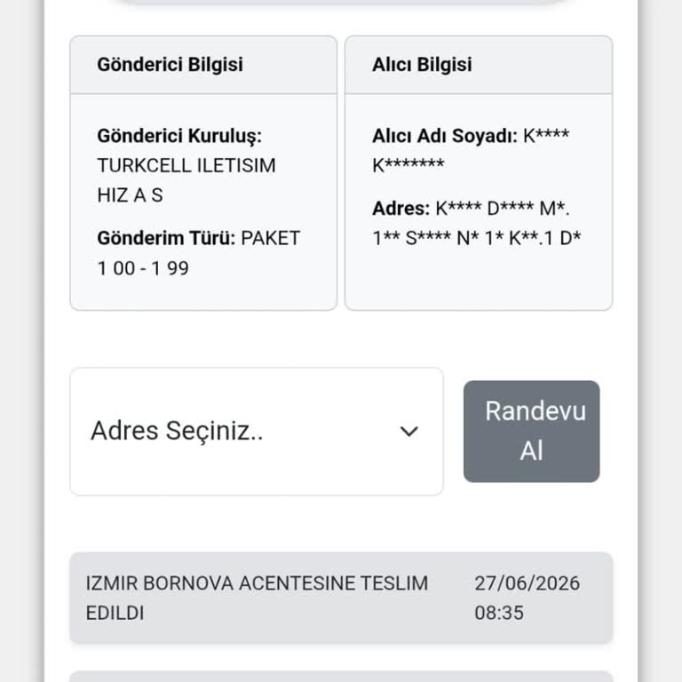 Kargom 25.06.2026 Tarihinden Bu Yana Hareket Etmiyor Ve Acil Destek Bekliyor