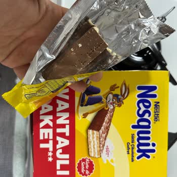 Nesquik Sütlü Çikolata Kutusunda Yarım Parça Üretim Hatası Ve Telafi Talebi