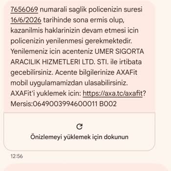 Axa’nın Yapılmamış Tetkikleri Talep Etmesi Ve Poliçe Yenileme Sürecinde Mağduriyet