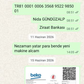 Beko'nun Çamaşır Kurutma Makinesi Arızaları Ve Hakem Heyeti Kararını Uygulamaması