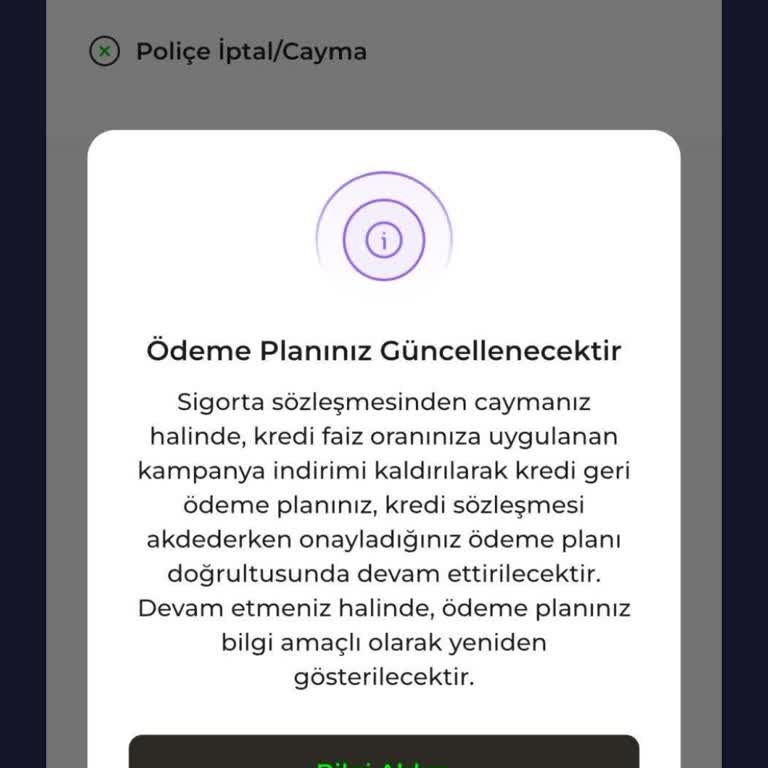 Burgan Bank Kredi Sigortalarının İptali Ve Faiz Oranı Değişmemesi Talebi