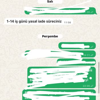 Yanlış Ürün Gönderimi Ve 14 Günlük İade Gecikmesi