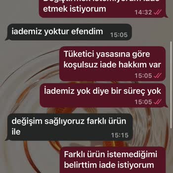 Yanlış Renk Gönderildi, İade Talebim Reddedildi