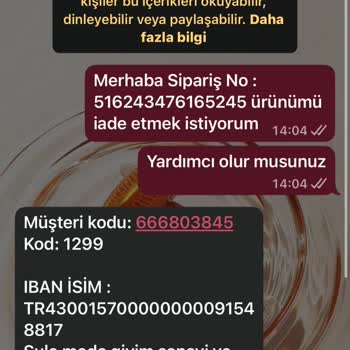 Yanlış Renk Gönderildi, İade Talebim Reddedildi