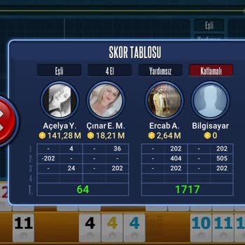 101 Okey Plus Oyunu İçinde Haksız Kazanç Ve Adil Olmayan Sistem
