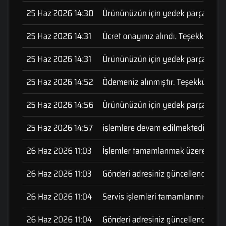 Fan Tamiri Sonrası Tekrarlanan Ödeme Ve Kargo Gecikmesi