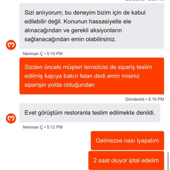 Teslim Edildi Görünen Siparişim Elime Ulaşmadı Ve İade Bekliyorum