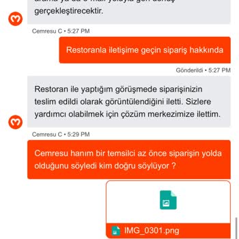 Teslim Edildi Görünen Siparişim Elime Ulaşmadı Ve İade Bekliyorum