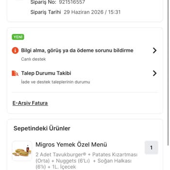 Teslim Edildi Görünen Siparişim Elime Ulaşmadı Ve İade Bekliyorum