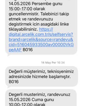 Arçelik Bulaşık Makinesi Temiz Yıkamıyor Ve Servis Sorunu Çözülmüyor