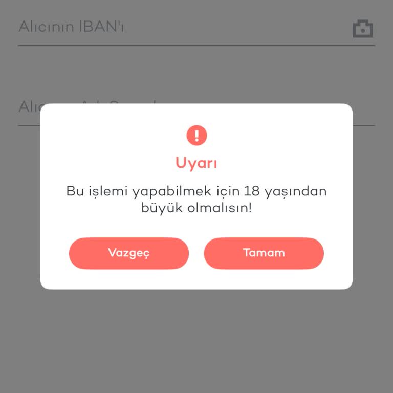 Tosla Kartımda 1137 TL Bakiye Yaş Sınırı Nedeniyle Kullanılamıyor