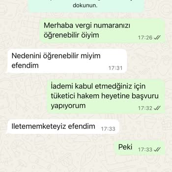 Qbramoda'da İade Talebimin Reddedilmesi Ve Vergi Numarası Paylaşılmaması