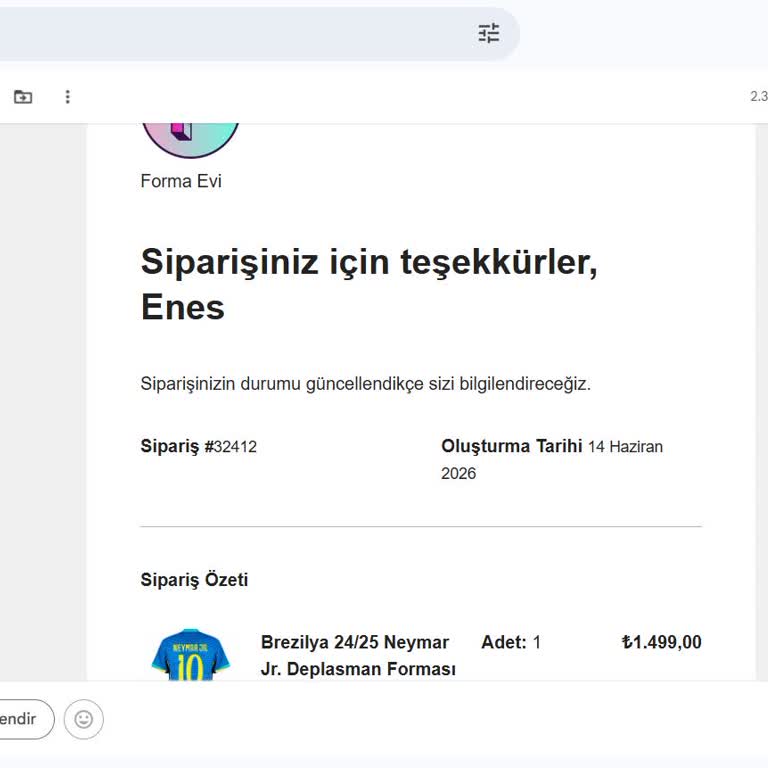 Hemen Kargo Vaadi Aşılmadı Ve Formalar Zamanında Gelmedi