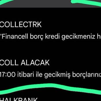 Kişisel Borç Bilgilerimin İzinsiz Akrabamıza SMS İle Bildirilmesi