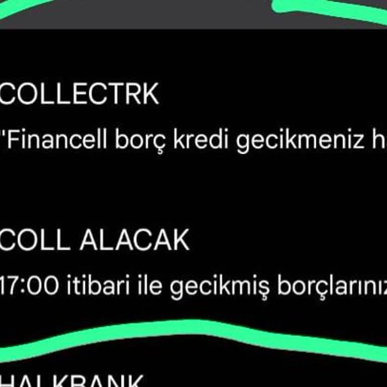 Kişisel Borç Bilgilerimin İzinsiz Akrabamıza SMS İle Bildirilmesi