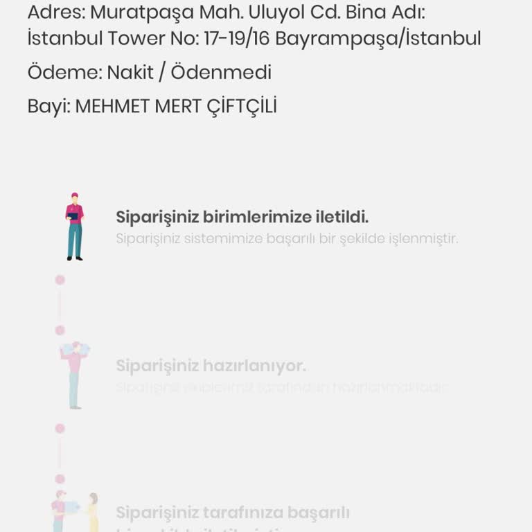 Su Siparişi Teslim Edilmedi Ve Şikayetimize Cevap Gelmedi