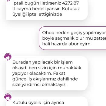 Kutulu Pakete Geçiş İmkansız, Yüksek Cayma Bedeli İle Mağdur Edildi