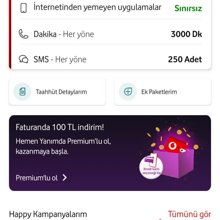 Taahhüt Sonrası Aynı Fiyatlı Tarife İstiyorum, Yüksek Tekliflerle Mağdur Oldum
