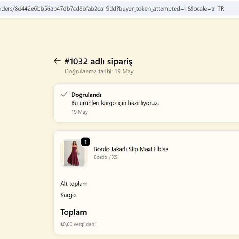 Doen.tr Siparişim Gönderilmedi Ve Para İadesi Talep Ediyorum