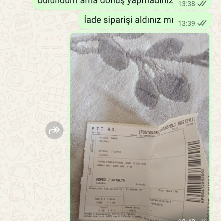 Yanıltıcı Ürün Görselleri Ve Küçük Beden Gönderimi Sonrası İade Reddi Ve Kargo Ücreti İadesi Talebi