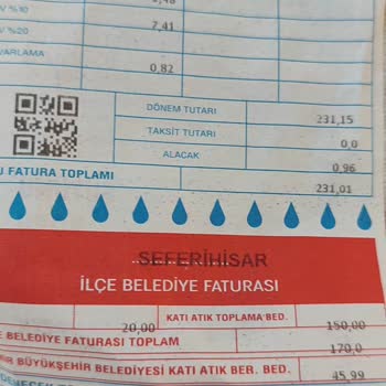İzmir Büyükşehir Belediyesi Kademeli Faturalandırmada Vazgeçilmesi