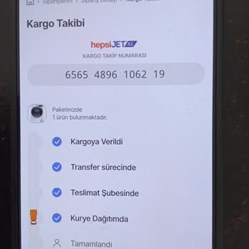 Teslim Edilmemiş Kurutma Makinesi Ve Tutarsız Kargo Açıklamalarıyla Mağduriyetim