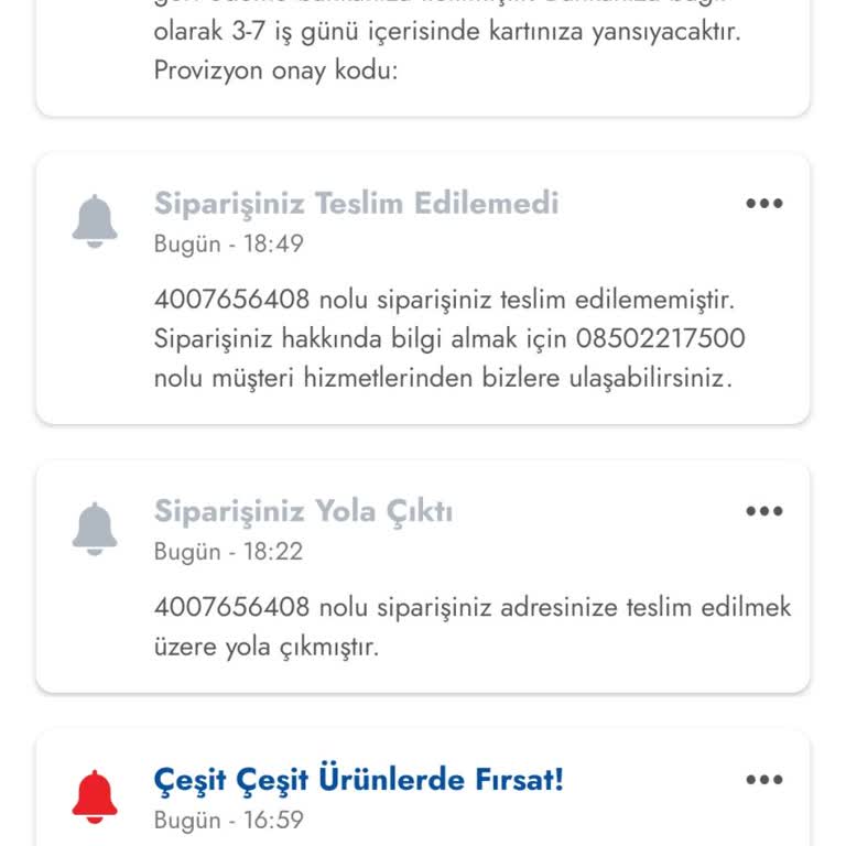 Şok Marketler Siparişim Getirilmedi Ve Sistem Yanlış Evde Bulunamadı Kaydı Gösterdi