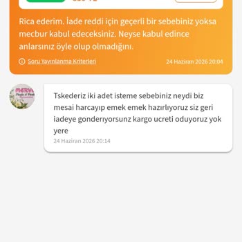 Eksik Gönderim Ve Satıcıdan Saygısız Yaklaşım