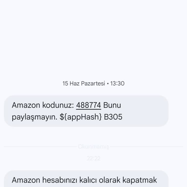 Amazon Prime Hesabımı Kapatamama: Link İçermeyen SMS Ve Yetersiz Müşteri Desteği