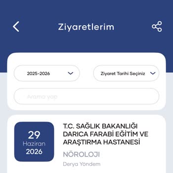 Nöroloji Polikliniğinde Rapor Hatası Ve İlaçın Temininde Mağduriyet