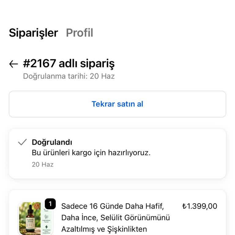 Yanlış Ürün Gönderimi Ve Doğru Ürün Teslimi Talebi