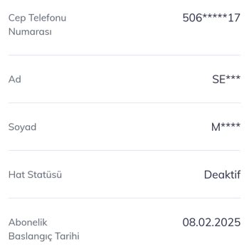 İzinsiz Açılan Mobil Hat Ve Yüksek Borç İptali Talebi