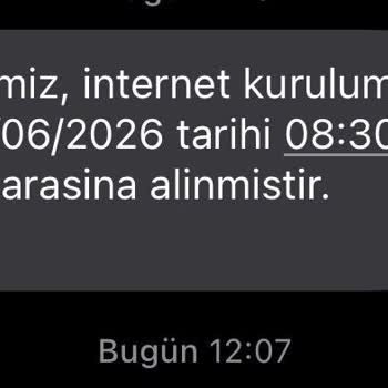 Türk Telekom Habersiz Randevu Değişikliği Ve Kurulum İptali Şikayeti