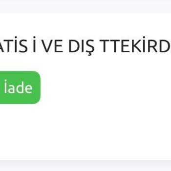 İade Sonrası 360 TL Eksik Ödeme Sorunu Çözüm Bekliyor