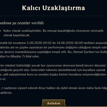 Gamermarkt’ten Kalıcı Banlı Hesap Satışı Ve Ücret İadesi Talebi