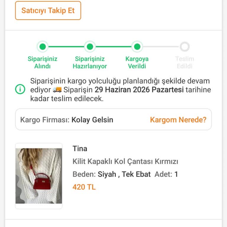 Trendyol’da Kolay Gelsin Kargo Gecikmesi Ve Cevapsız İletişim