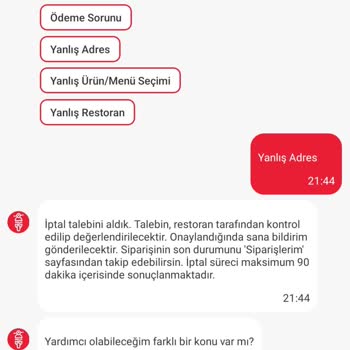 İptal Talebim Reddedildi Ve Ücret Çekildi